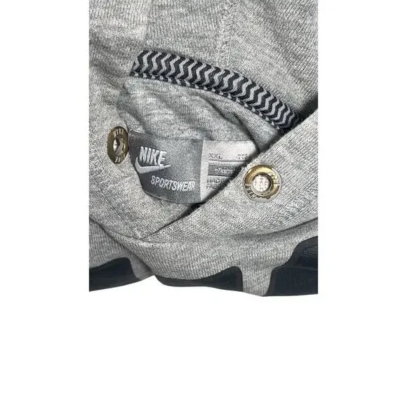 Vintage Y2K 2000s Nike Big Swoosh Spellout Hoodie Sweatshirt Size XXL RARE - Picture 15 of 16